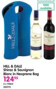 Hill & Dale Shiraz & Sauvignon Blanc In Neoprene Bag-2x750ml