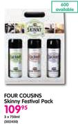 Four Cousins Skinny Festival Pack-3x750ml