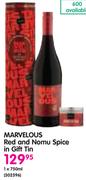 Marvelous Red And Nomu Spice In Gift Tin-750ml