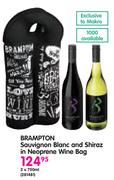 Brampton Sauvignon Blanc And Shiraz In Neoprene Wine Bag-2x750ml