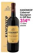 Kanonkop Cabernet Sauvignon In Gift Box-750ml