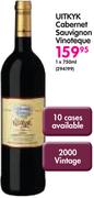 Uitkyk Cabernet Sauvignon Vinoteque-750ml