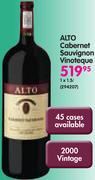 Alto Cabernet Sauvignon Vinoteque-1.5Ltr