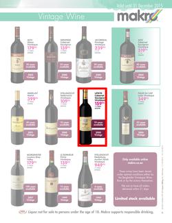 Makro : Festive Liquor (11 Oct - 31 Dec 2015), page 37