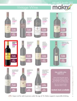 Makro : Festive Liquor (11 Oct - 31 Dec 2015), page 37