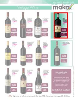 Makro : Festive Liquor (11 Oct - 31 Dec 2015), page 37