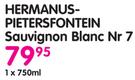Hermanus-Pietersfontein Sauvignon Blanc Nr7-750ml