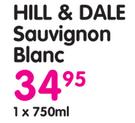 Hill & Dale Sauvignon Blanc-750ml