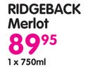 Ridgeback Merlot-750ml