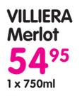 Villiera Merlot-750ml