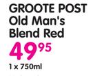 Groote Post Old Man's Blend Red-750ml