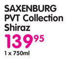 Saxenburg PVT Collection Shiraz-750ml