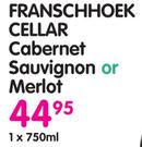 Franschhoek Cellar Cabernet Sauvignon Or Merlot-750ml