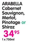 Arabella Cabernet Sauvignon, Merlot, Pinotage Or Shiraz-750ml