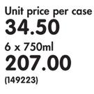 Arabella Cabernet Sauvignon, Merlot, Pinotage Or Shiraz-6x750ml