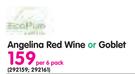 Angelina Red Wine Or Goblet-Per 6 Pack