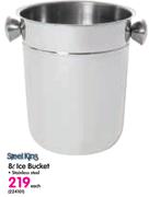 Steel King 8L Stainless Steel Ice Bucket
