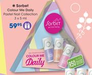 Sorbet Colour Me Daily Pastel Nail Collection-3x5ml