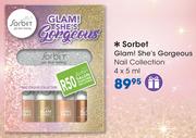 Sorbet Glam! She's Gorgeous Nail Collection-4x5ml