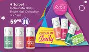 Sorbet Colour me Daily Bright Nail Collection-3x5ml