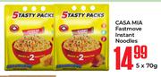 Casa Mia Fast Move Instant Noodles-5 x 70g