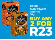 Rajah Curry Powder Assorted-For Any 2 x 50g