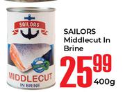 Sailors Middle Cut In Brine-400g