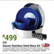 GSI Glacier Stainless Steel Mess Kit