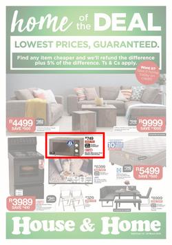 House & Home : Lowest Prices, Guaranteed (13 Mar - 25 Mar 2018), page 1
