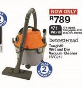 Bennett Read Tough 10 Wet And Dry Vacuum Cleaner HVC210