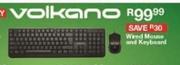 Volkano Wired Mouse And Keyboard