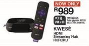 Kwese HDMI Streaming Hub RKROKU