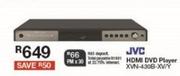 JVC HDMI DVD Player XVN-430B-XV/Y