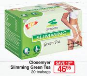 Closemyer Slimming Green Tea 20 Teabags