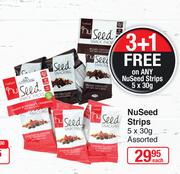 NuSeed Strips Assorted-5 x 30g Each