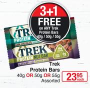 Trek Protein Bars Assorted-40g Or 50g Or 55g Each
