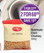 Nutrinuts Corn Chutney-2 x 500g