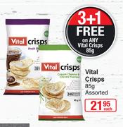 Vital Crisps Assorted-85g Each