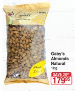 Gaby's Almonds Natural-1Kg