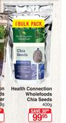 Health Connection Wholefoods Chia Seeds-400g