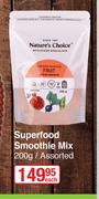Nature's Choice Superfood Smoothie Mix Assorted-200g Each