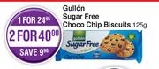 Gullon Sugar Free Choco Chip Biscuits-2 x 125g