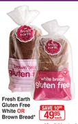 Fresh Earth Gluten Free White Or Brown Bread-Each