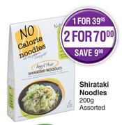 Shirataki Noodles Assorted-200g