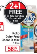 Koko Dairy Free Coconut Milk-1Ltr