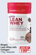 Biogen Lean Whey With Collagen Assorted-775g