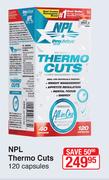 NPL Thermo Cuts 120 Capsules