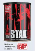 Universal Animal Stak 21 Packs
