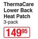 ThermaCare Lower Back Heat Patch 3 Pack