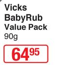 Vicks Baby Rub Value Pack-90g